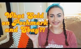 Made $365 on 21 Items! | WHAT SOLD ON POSHMARK AND EBAY | AUGUST 2019