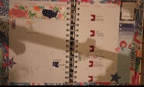How I Plan Out My Lilly Pulitzer Agenda July 2016 | hellokatherinexo