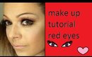 makeup tutorial red eyes GR