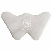 Mount Lai Vitality Qi White Jade Gua Sha Sculpting Tool