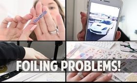 FOILING ISSUES!!!! - vlog