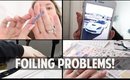 FOILING ISSUES!!!! - vlog