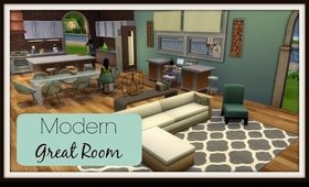 Modern Great Room/ Family Room