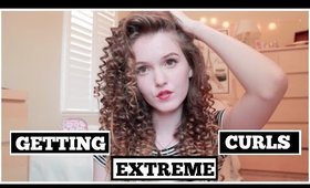 Easy Extremely Curly Hair Tutorial | Kels Rose