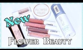 FLOWER BEAUTY HAUL / REVIEWS - NEW PRODUCTS  (VLOGMAS DAY 3)