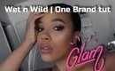 Wet N Wild | One Brand Makeup tutorial | leiydbeauty