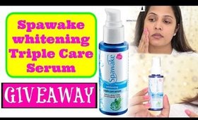 My New Favorite "Spawake Whitening Triple Care Serum"