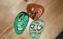 Halloween Crafts 2017: Halloween Character Rock Painting PT.1