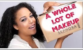 MAKEUP HAUL | Sephora VIB , H&M, Drugstore | NaturallyCurlyQ