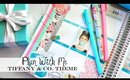 Plan With Me: Tiffany and Co Inspired Erin Condren Planner