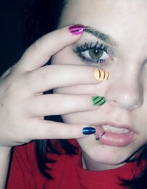 paint each nail a different color