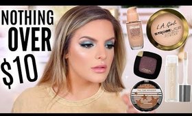 NOTHING OVER $10.00 MAKEUP TUTORIAL | Casey Holmes