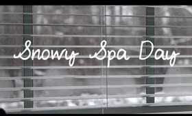 ♡ SNOWY SPA DAY! ♡