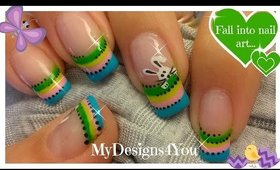 Cute Easter Bunny Nail Art | Spring Nails ♥ Пaсхальный Дизайн Ногтей