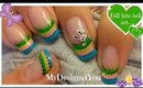 Cute Easter Bunny Nail Art | Spring Nails ♥ Пaсхальный Дизайн Ногтей