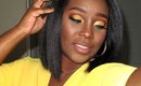 Jaclyn Hill Vault palettes Yellow Cut crease Makeup tutorial