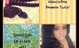 Valencia Rose Bohemien Twist & Spring Sale 35%OFF!