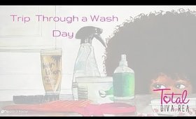 A Trip Through A Wash Day l TotalDivaRea