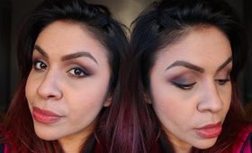 GRWM: Matte Brown Smokey Eye Makeup Using Drugstore Products | TheRaviOsahn