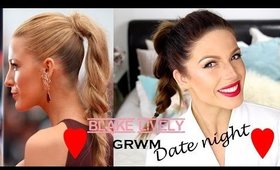 Blake Lively make up & hair style GRWM | HOLLIE WAKEHAM