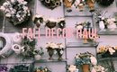 Fall Decor Haul | TJMaxx, Michael's