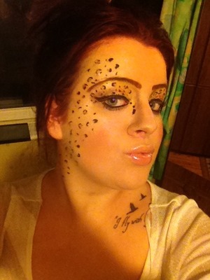 I love leopard print, so I felt experimental so I gave this look a go! any feedback would be great!