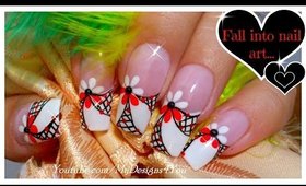 Floral Nail Art for Long Nails  ♥