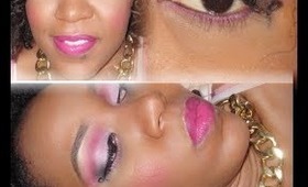 Breast Cancer Inspired Makeup Tutorial