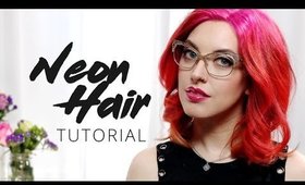 NEON HAIR TUTORIAL | ARCTIC FOX
