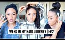 Week In My Hair Journey Ep.2 | Trying Something New