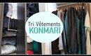 Tri de mes vêtements en mode Konmari | étant minimaliste