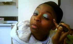 so paid eyeshadow(pink purple blue green)