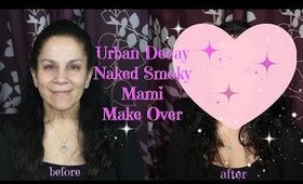 Urban Decay Naked Smoky Makeup Transformation | Mature Skin