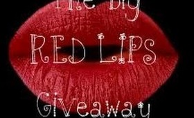 The Big Red Lips Giveaway (OPEN)