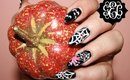 Halloween: Spiderweb nail art tutorial - Tutorial de uñas tela de araña