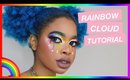 Rainbow Cloud Makeup Tutorial 🌈☁️💦