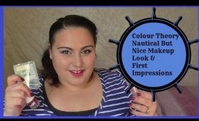 Colour Theory Nautical But Nice Makeup Look & First Impressions