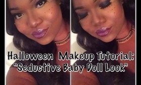 Halloween Makeup Tutorial: Seductive Baby Doll Look