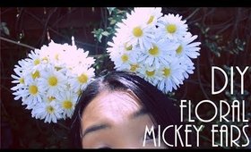 DIY Daisy/Floral Mickey Ears