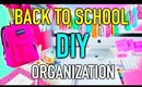 Back to School DIY organization & Supplies