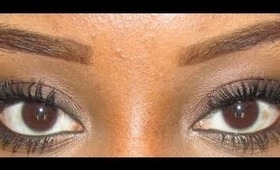 Tutorial-- Quickest/Simplest Smokey Eye Ever (for Beginners).
