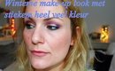 Winterse make-up look met veel kleur Merel Mua