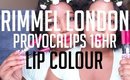 Rimmel Provocalips 16Hr Lip Colour Review + Demo | Jessica Chanell