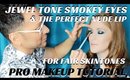 HOW TO BLEND JEWEL TONE SMOKEY EYES & FIND THE PERFECT NUDE LIP FOR FAIR SKINTONES- karma33