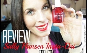 Review: Sally Hansen Insta-Dri Anti-Chip Top Coat