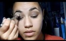 ONE SHADOW TUTORIAL - Easy Brown Sultry Eye with Gold Eyeliner