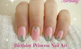 ♥ Birthday Princess Nail Art! ♥ (For Beginners)