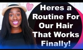 Natural Hair: Simple 5 Step Hair Routine For Healthy Hair (4c 4b 4a)