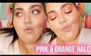 YUMMY ORANGE & PINK HALO EYE | FULL FACE GRWM