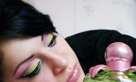 Perfume inspired make up series :" Love" by nina ricci